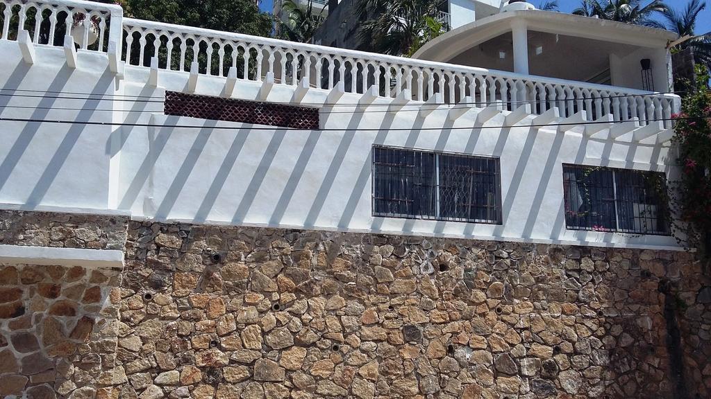 Villa Guitarron Gran Terraza Vista Espectacular 6 Huespedes Piscina Gigante Acapulco Zimmer foto